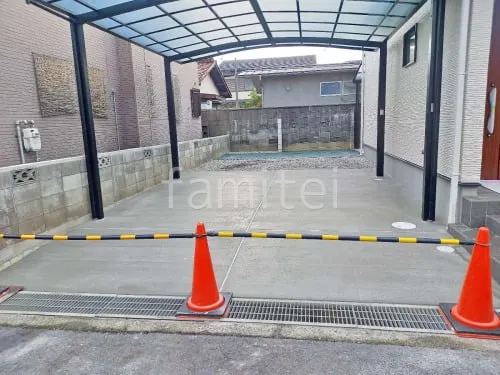 駐車場ガレージ床 土間コンクリート