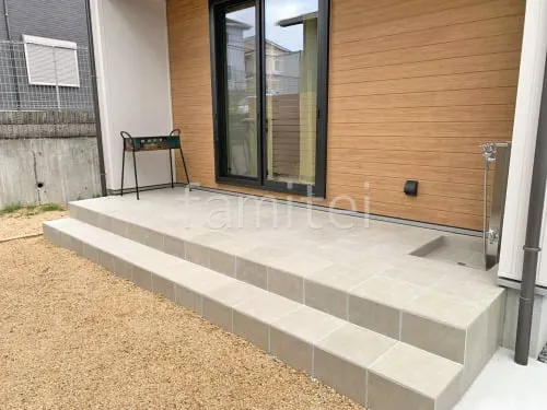 タイルデッキ 壁1面  LIXIL パセオ ベーシック テラコッタ風