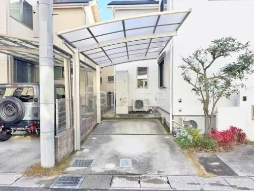 カーポート１台 （単棟） YKKAP アリュース アール屋根