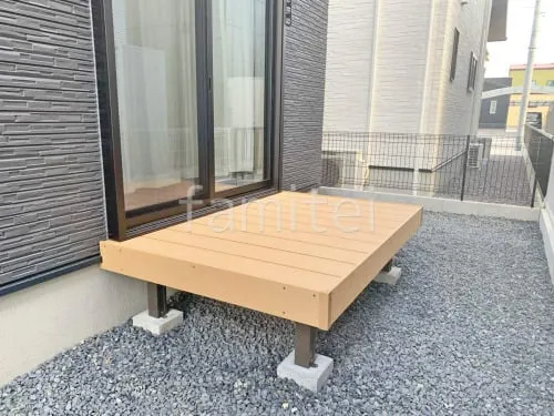 人工木デッキ  LIXIL 人工木 樹ら楽ステージ 