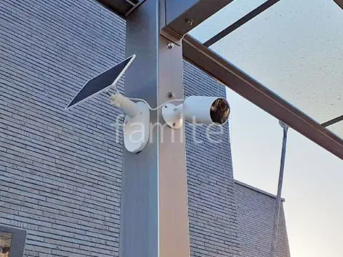 防犯カメラ 施主支給