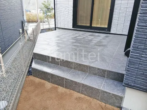 タイルデッキ 壁2面  LIXIL グレイスランド ベーシック