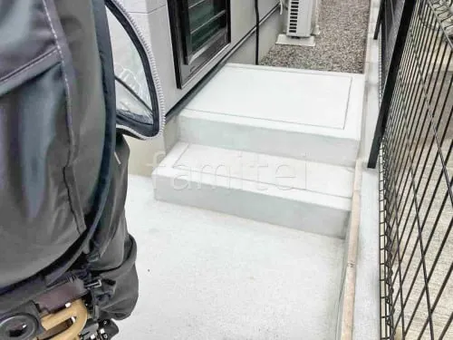 モルタルステップ