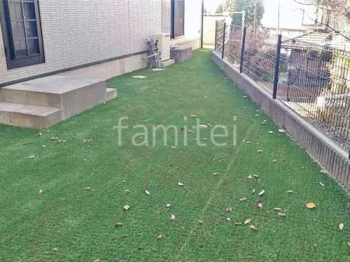 人工芝 防草シート加工 マツモト 人工芝 30mm 