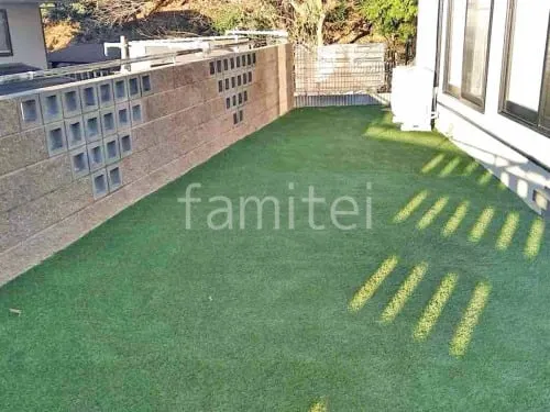 人工芝 防草シート加工 マツモト 人工芝 30mm 