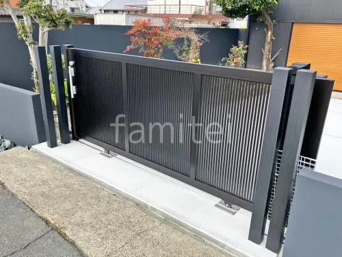 引き戸門扉 LIXIL エススライドB型 片引き