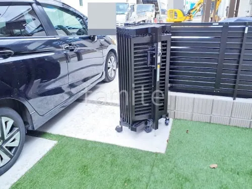 片開き 伸縮門扉 YKKAP エクスライン伸縮ゲート1型 