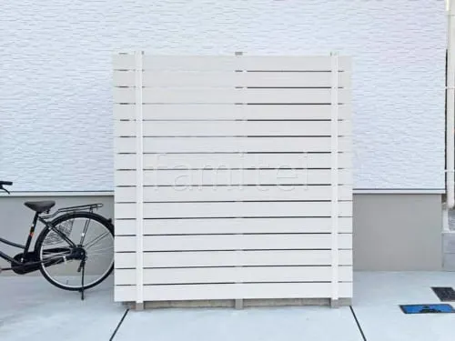 人工木・樹脂 フェンス（木調） F＆F マイティウッド デコll 高尺タイプ 目隠し 木調・ラティス 樹脂