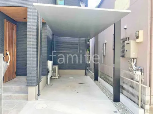 カーポート１台 （単棟） LIXIL カーポートSC フラット屋根 吊り下げ屋根