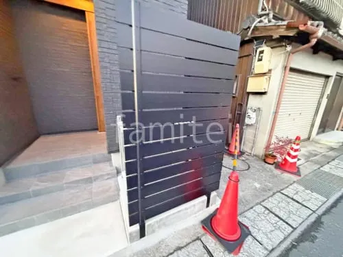 人工木・樹脂 フェンス（木調） F＆F マイティウッド デコll 高尺タイプ 目隠し 木調・ラティス 樹脂