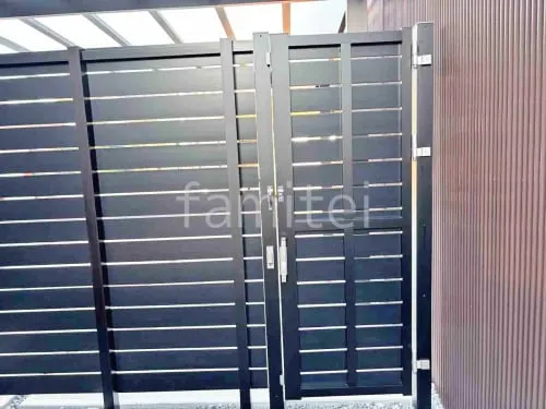 片開き 門扉 F＆F マイティフィット門扉 (内開き) 