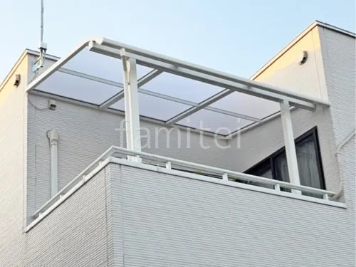 本体色 ホワイト 屋根色 クリアマット