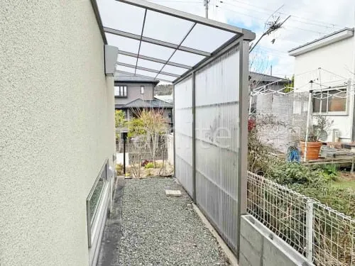 本体色 シャイングレー 屋根色 クリアマット 囲い色 エンボスクリア