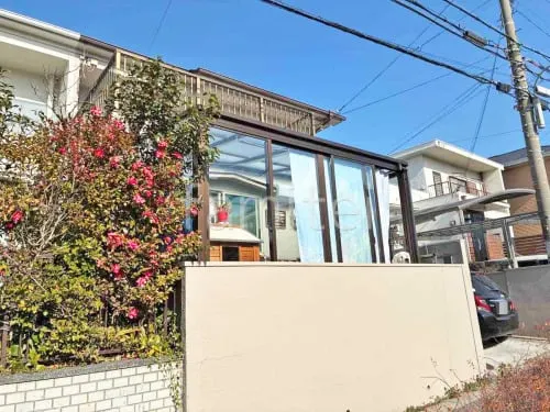 本体色 ブラウン 屋根色 クリアマット