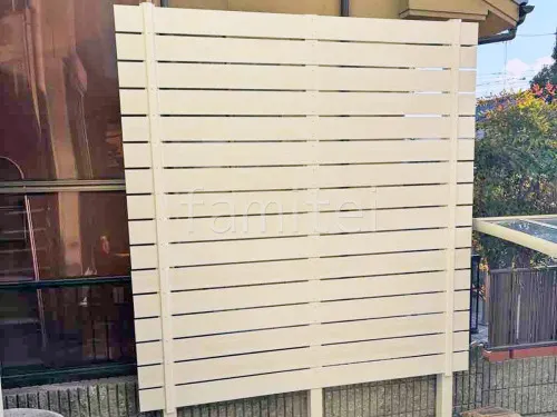 人工木・樹脂 フェンス（木調） F＆F マイティウッド デコll 高尺タイプ 目隠し 木調・ラティス 樹脂