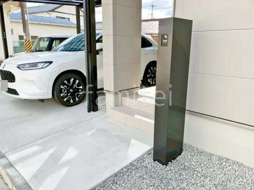 宅配ボックス門柱 （機能門柱 ） LIXIL FT 宅配ボックス付き 