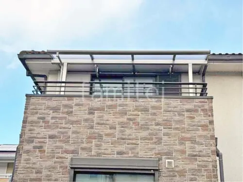 ２階ベランダ屋根  YKKAP ソラリアF フラット屋根 スタンダード 壁付