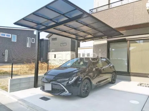 カーポート１台 （単棟） LIXIL ネスカＦ フラット屋根