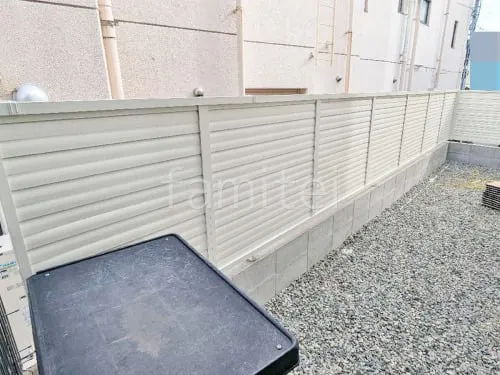 アルミ形材 フェンス LIXIL AB YL3型 横ルーバー3 目隠し