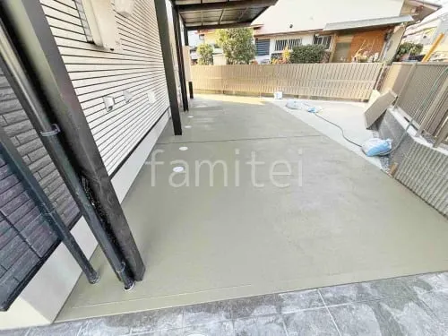 駐車場ガレージ床 土間コンクリート