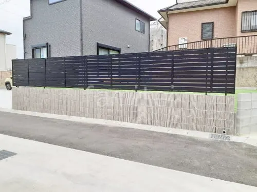 アルミ形材 フェンス LIXIL AB YS3型 横スリット3 目隠し