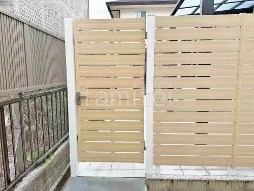 片開き 門扉 F＆F マイティフィット門扉 (内開き) 