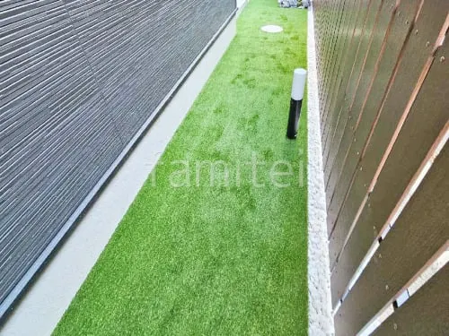 人工芝 防草シート加工 ヨシミツ毛織 リアル人工芝 35mm 