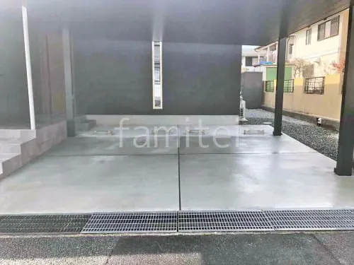 駐車場ガレージ床 土間コンクリート