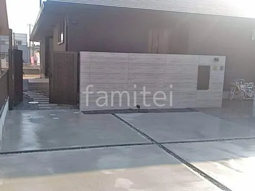 駐車場ガレージ床 土間コンクリート