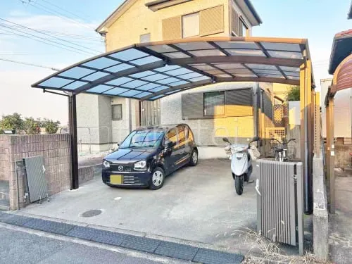 本体色 ブラウン 屋根色 クリアマット