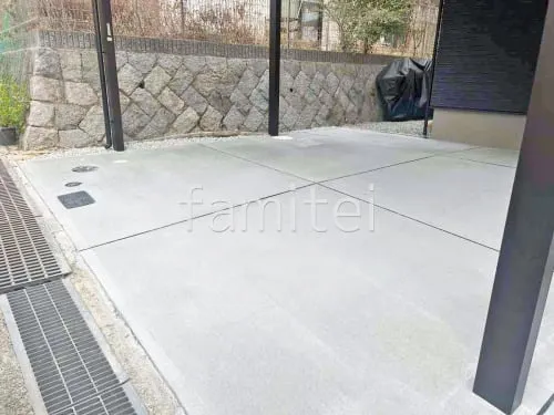 駐車場ガレージ床 土間コンクリート