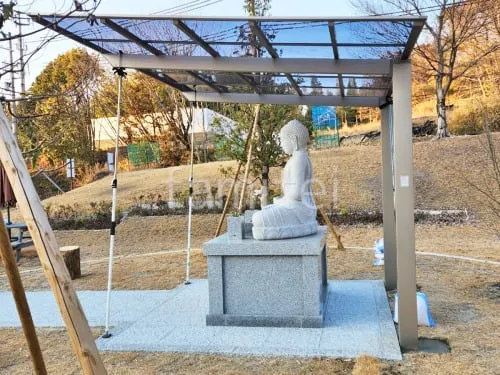 屋根色 クリアブルー