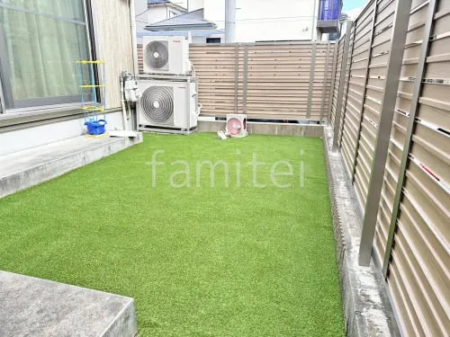 人工芝 防草シート加工 ヨシミツ毛織 リアル人工芝 35mm 