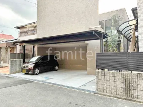 新築ベーシック オープン外構