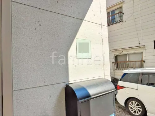 表札 表札取付 丸三タカギ ガラス ドロップ ROP-2-525（黒） ガラス 正方形