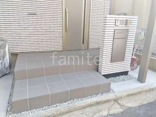 機能門柱 施主支給