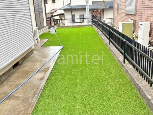 人工芝 防草シート加工 マツモト 人工芝 30mm 