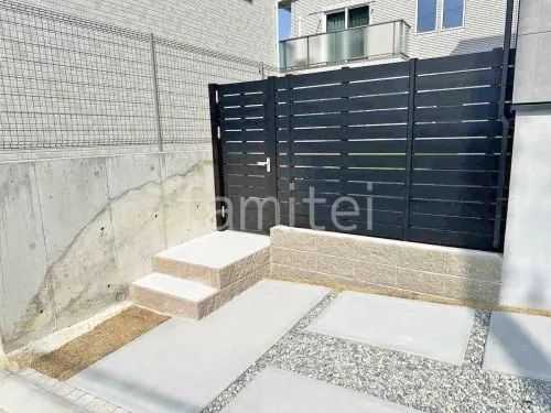 片開き 門扉 F＆F マイティフィット門扉 (外開き) 