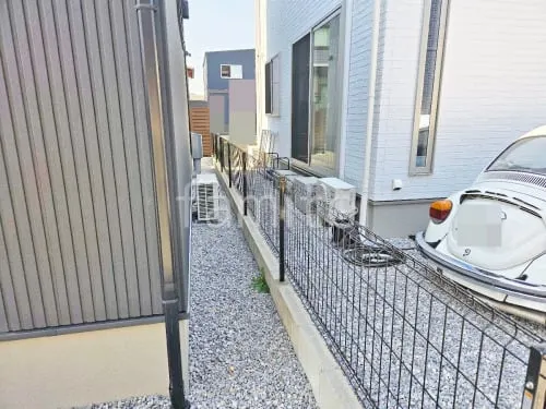 スチールメッシュ フェンス YKKAP イーネット3F型 スチール柱 境界・メッシュ