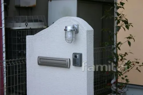 羽曳野市　新築外構　オープン南欧風
