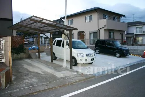 リフォーム車庫まわり　土間コンクリート