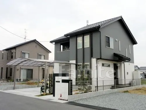 橿原市のシンプルモダン・オープン外構