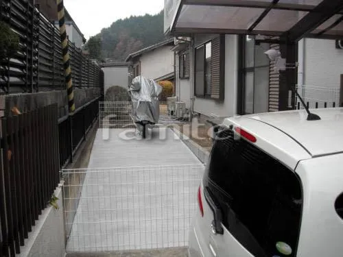 生駒郡平群町　車庫まわりリフォーム