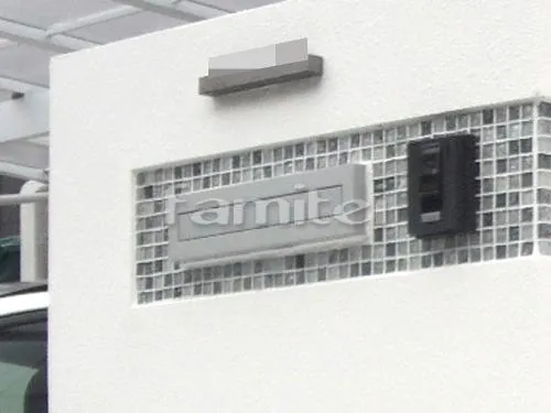 羽曳野市 外構工事 新築オープン外構 玄関まわり 門柱 照明 ポスト アプローチ 手すり カーポート 土間コンクリート 落下防止フェンス塀