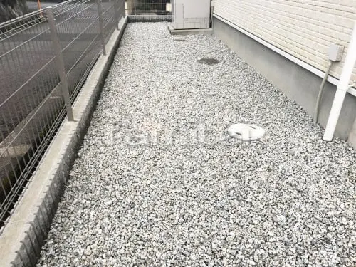 宇陀市 リフォーム部分工事 駐車場ガレージ床 土間コンクリート 雨除け屋根 フラットテラス屋根 1階 犬走り