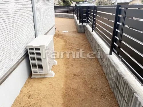 奈良市 新築ベーシック オープン外構