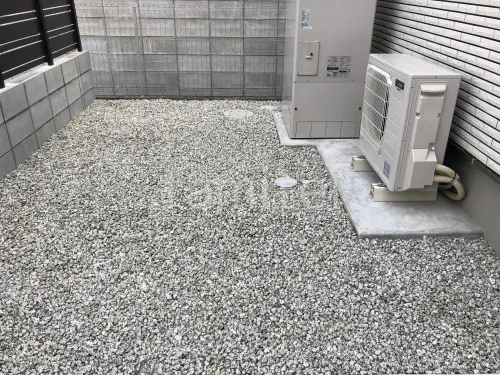 王寺町 新築シンプル クローズ外構