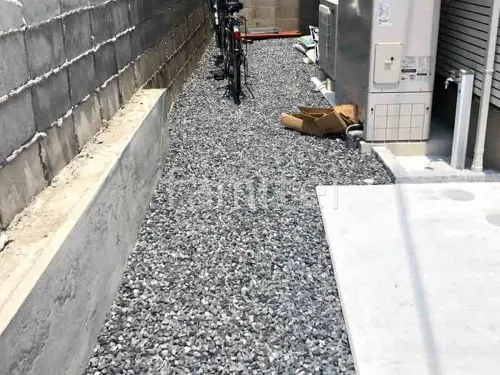 大東市 新築ベーシック オープン外構　