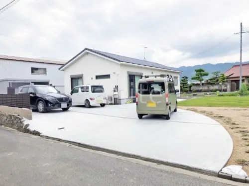 紀の川市 新築ベーシック オープン外構