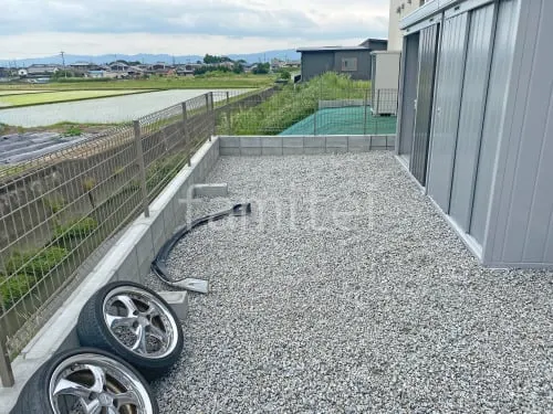 広陵町 新築ベーシック オープン外構